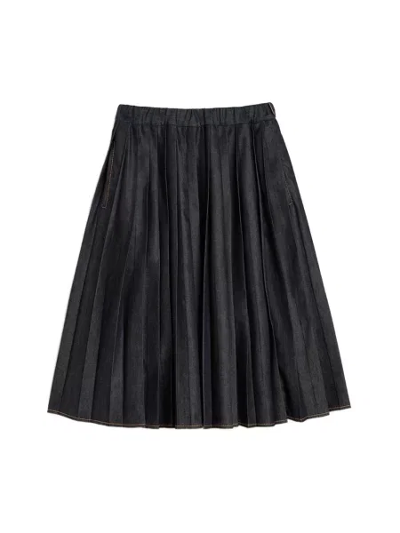 Spódnica jeansowa Jil Sander niebieska