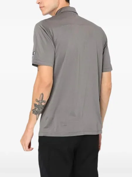 Tricou polo Puma cu imagine gri