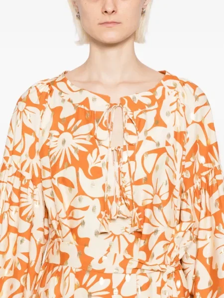 Rochie Bambah de costum portocaliu