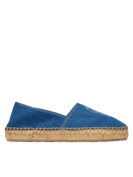 Espadrilky LOVE MOSCHINO modrá