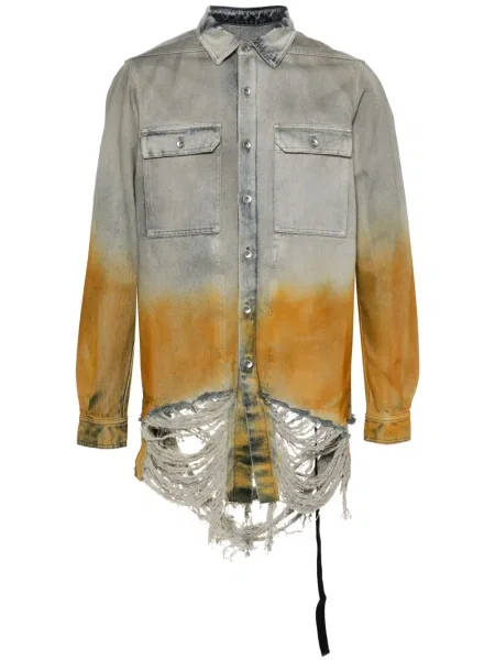 Geacă de blugi Rick Owens Drkshdw albastru