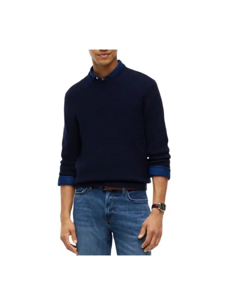 Sveter Tommy Hilfiger modrá