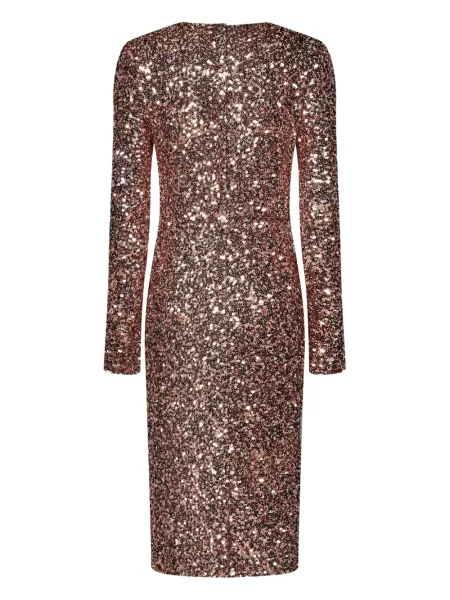Rochie midi Dolce & Gabbana până la genunchi de costum roz