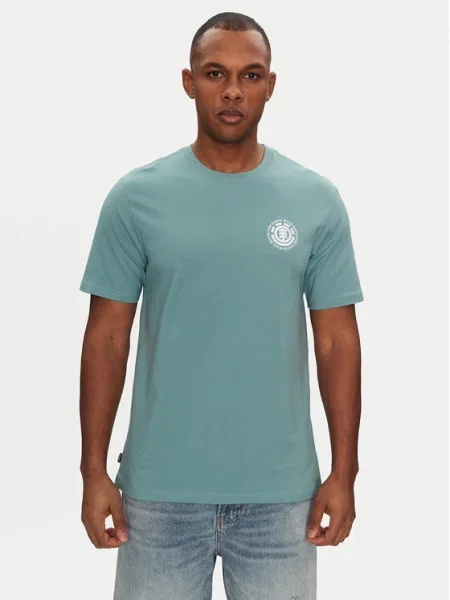 Element Tricou Verde albastru
