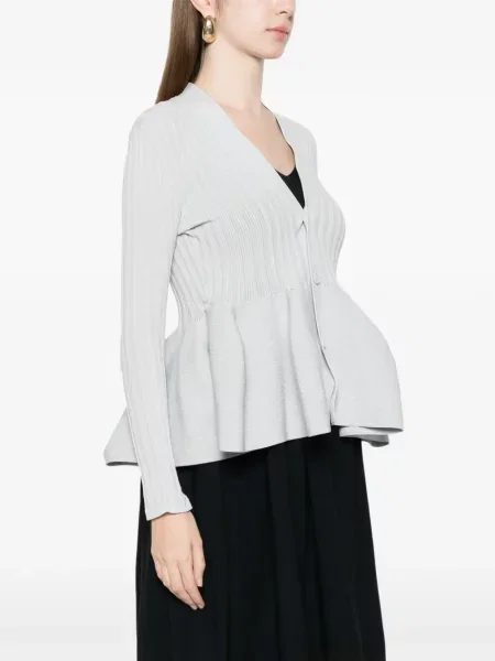 Kardigan Cfcl z dekoltem w serek niebieski