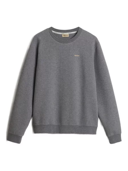 Hanorac crewneck Woolrich gri