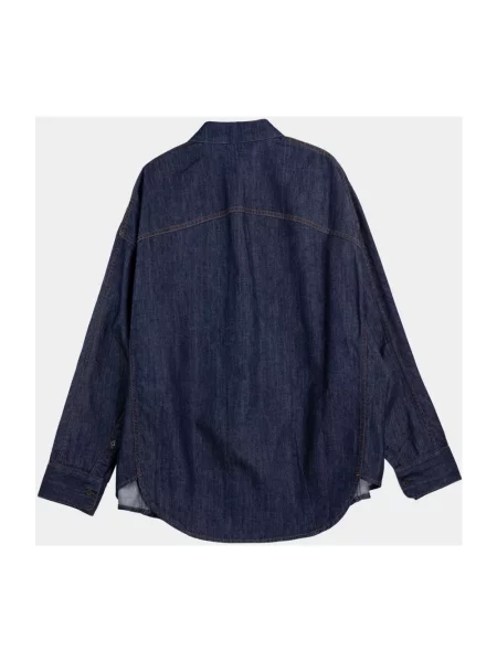 Bluzka Dries Van Noten niebieska