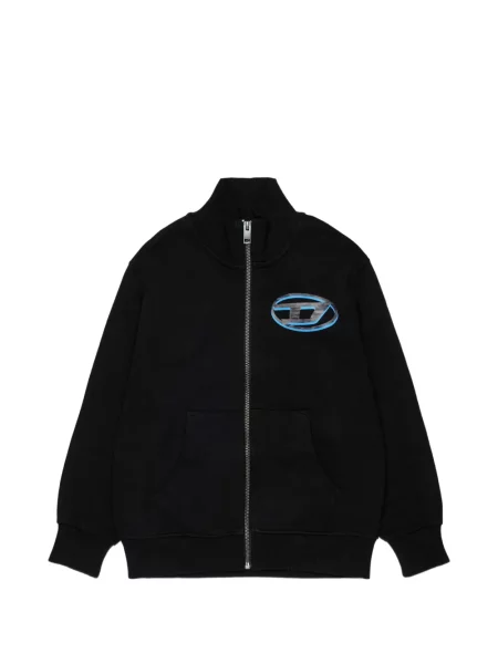Bluza rozpinana dziecięca Diesel czarna