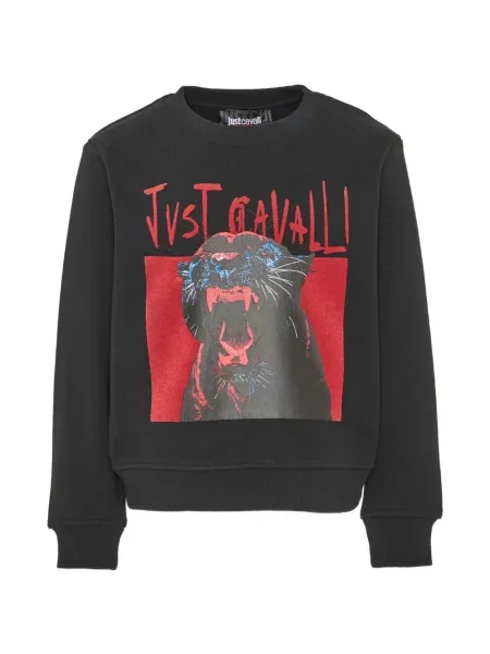 Dětska mikina Just Cavalli černá