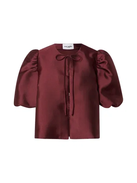Noar studios Bluză burgundy roșu