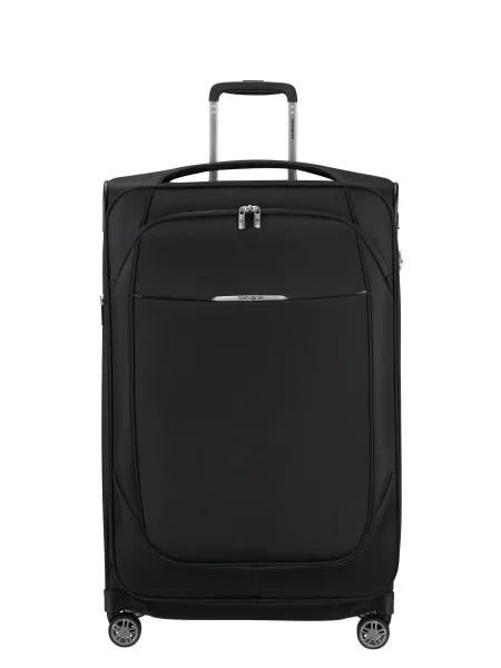 Переработанный чемодан Samsonite черный