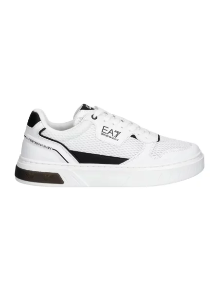 Sneakersy Emporio Armani Ea7 skórzane białe