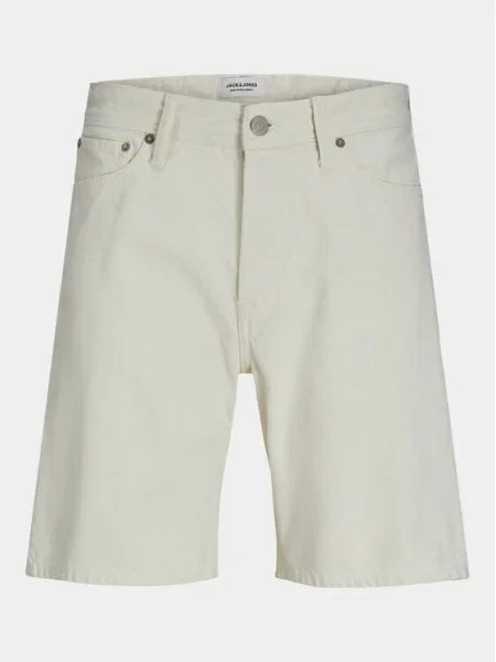 Jack&Jones Džínsové šortky Tony Écru béžová