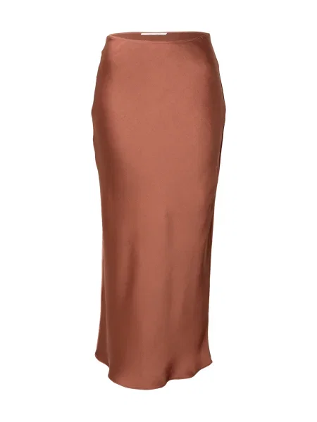 Samsøe Samsøe Sukňa Agneta hrdzavohnedá