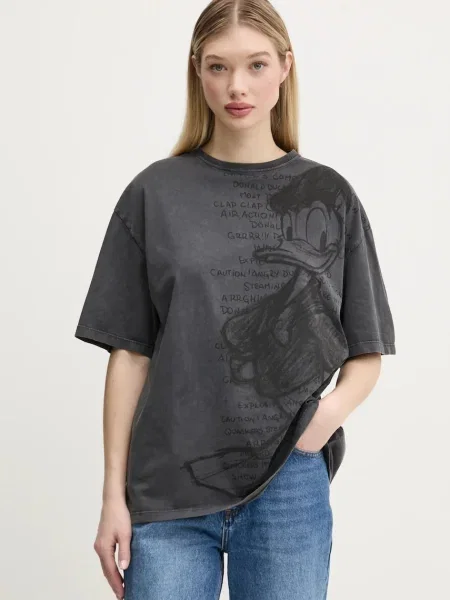 Desigual Tricou Donald gri