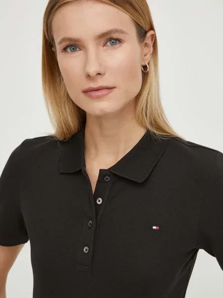 Tommy Hilfiger Πόλο μαύρο