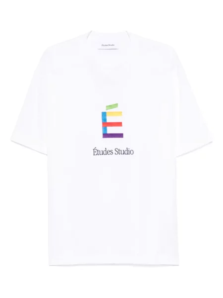 Tricou études Studio alb