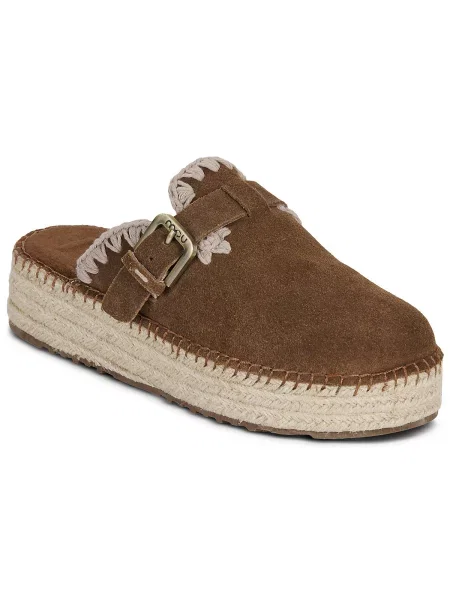 Pantofi Mou din piele de căprioară maro