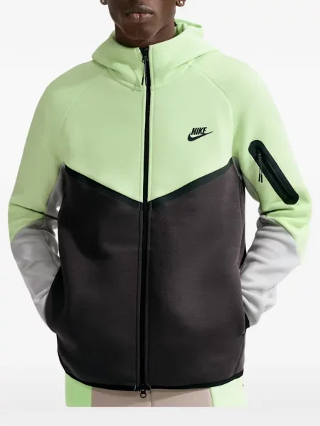 Hanorac cu glugă Nike verde