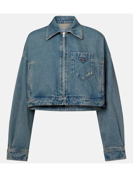 Geacă de blugi Prada albastru
