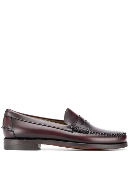 Slip-on лоуфъри Sebago червено