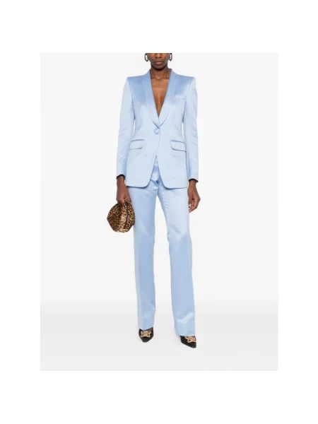 Spodnie Tom Ford niebieskie