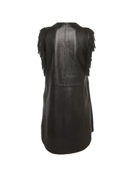 Rochie mini Zadig&voltaire din piele negru