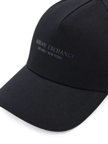 Căciulă Armani Exchange cu imagine albastru