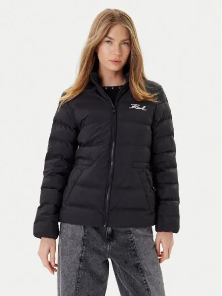 KARL LAGERFELD Преходно яке черен