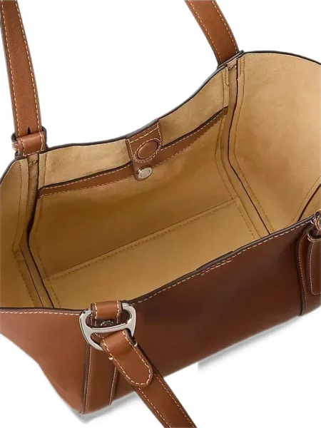 Shopperka Lauren Ralph Lauren brązowa