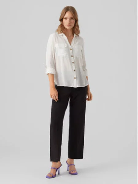 Vero Moda Košile Bumpy bílá
