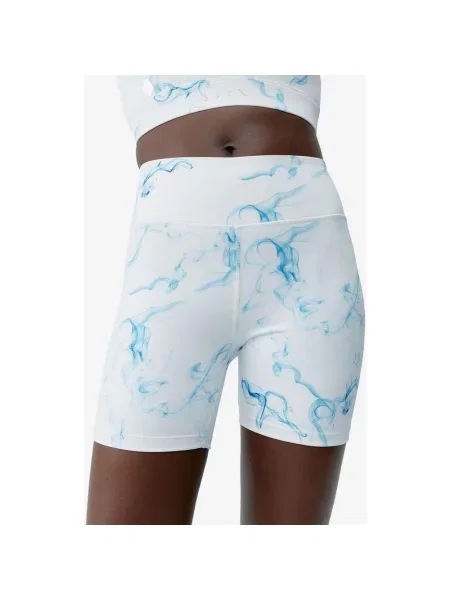 Legginsy krótkie Born Living Yoga Helio S biały