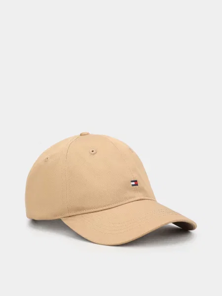 Tommy Hilfiger TH FLAG SOFT 6 PANEL CAP Кепка коричневий