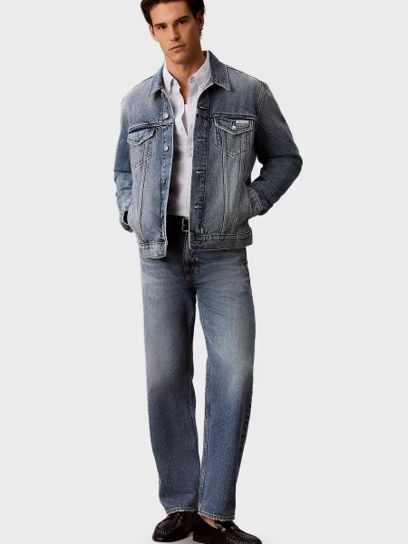 Класична джинсова сорочка Calvin Klein Jeans синя