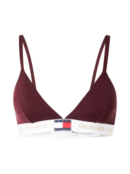 Tommy Hilfiger Sutien Bralette Vișiniu alb