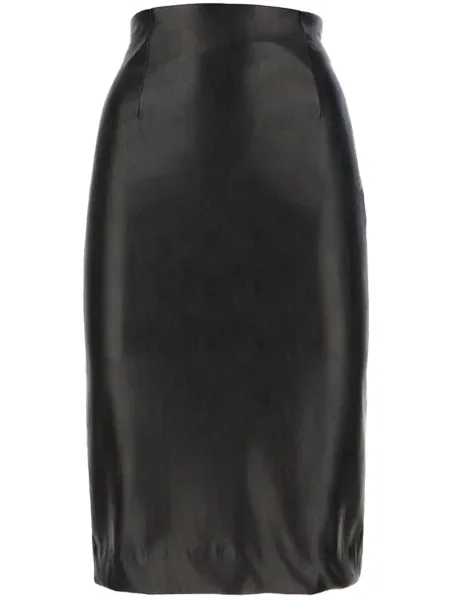 Spódnica midi Lardini do kolan czarna