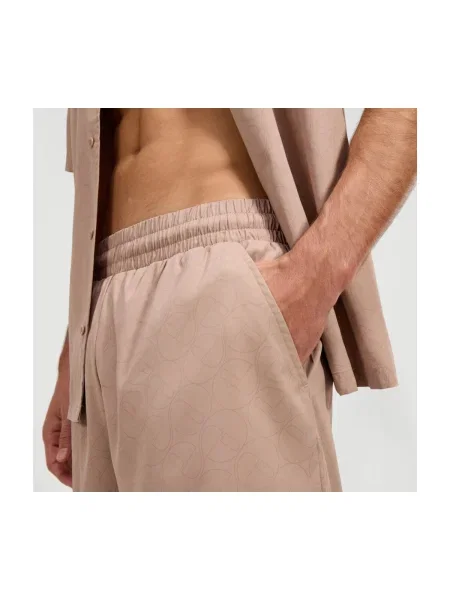 Pantaloni Ellesse maro