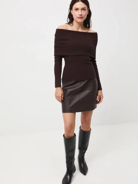 Пуловер Medicine от лека материя кафяво