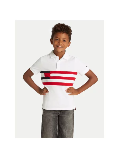 Tommy Hilfiger Polo majica D Regular Fit bela