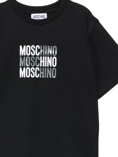 Koszulka dziecięca Moschino czarna