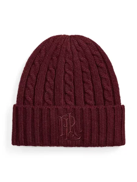 Lauren Ralph Lauren Căciulă burgundy roșu