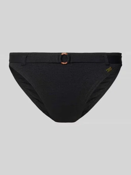 Figi bikini z detalem z logo model ‘DITA’ Banana Moon czarny
