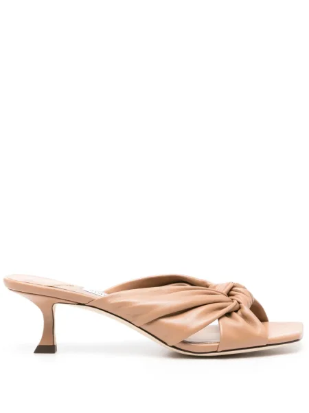 Papuci tip mules Jimmy Choo din piele