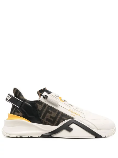 Sneakerși Fendi din piele