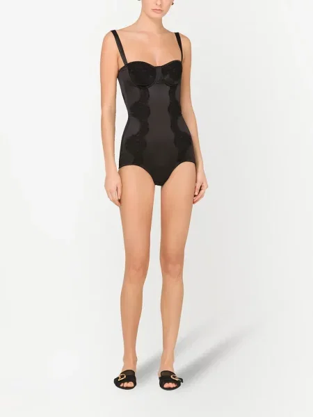 Nėriniuotas glaustinukė Dolce & Gabbana juoda