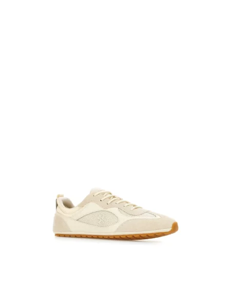 Sneakersy Tory Burch skórzane beżowe