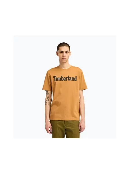 Футболка Timberland Tfo Wordmark Logo wheat boot