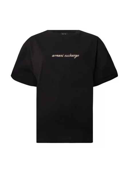 Armani Exchange Tricou negru