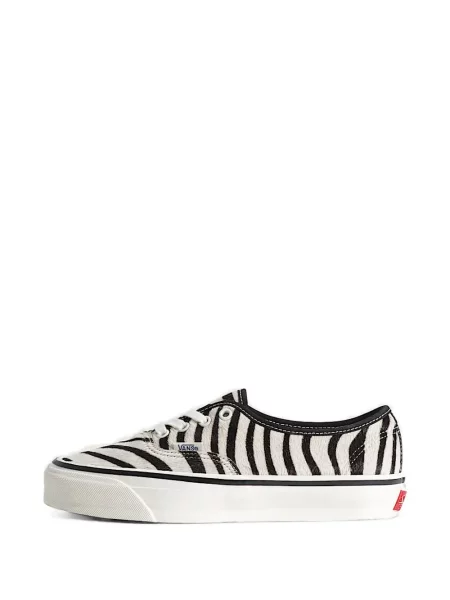 Sneakerși Vans Authentic cu imagine cu model zebră alb