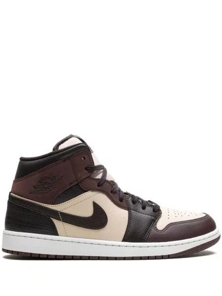 Sneakerși Jordan Air Jordan 1 de catifea maro